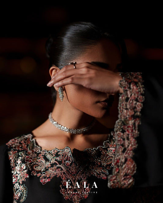 Luxury Silk Viscose Embroidered Suit – Premium Festive Collection |by Casuallite MTI05