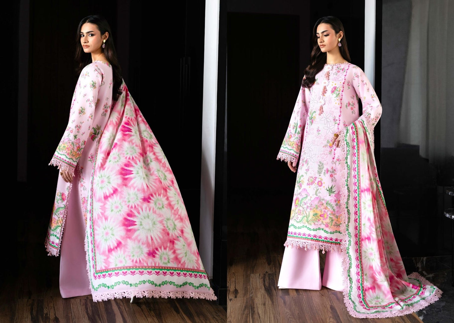 🔥 PRE ORDER | Naqsh Lemon Blossom Summer '26 – Premium Floral 3 Piece Lawn Suit
